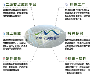   济高云奚医谷项目正式取得域名注册服务（工业互联网标识剖析）官方认证资质